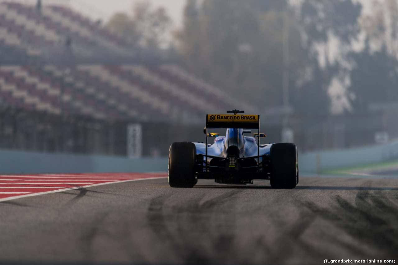 TEST F1 BARCELLONA 20 FEBBRAIO, Marcus Ericsson (SWE) Sauber C34.
20.02.2015.