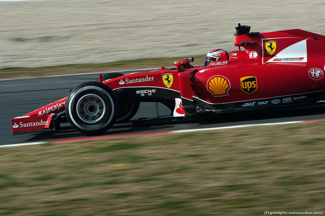 TEST F1 BARCELLONA 20 FEBBRAIO