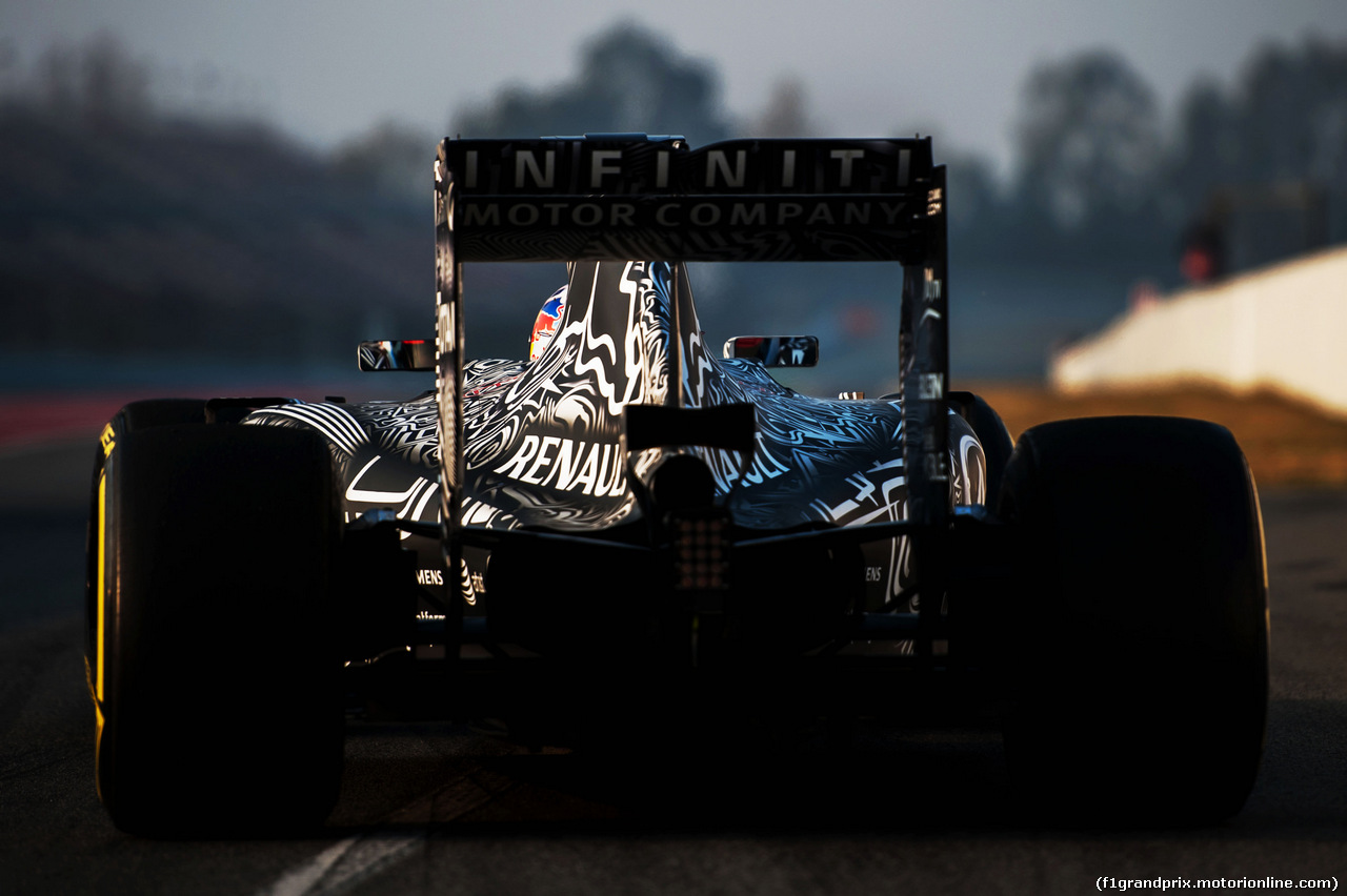 TEST F1 BARCELLONA 20 FEBBRAIO, Daniel Ricciardo (AUS) Red Bull Racing RB11.
20.02.2015.