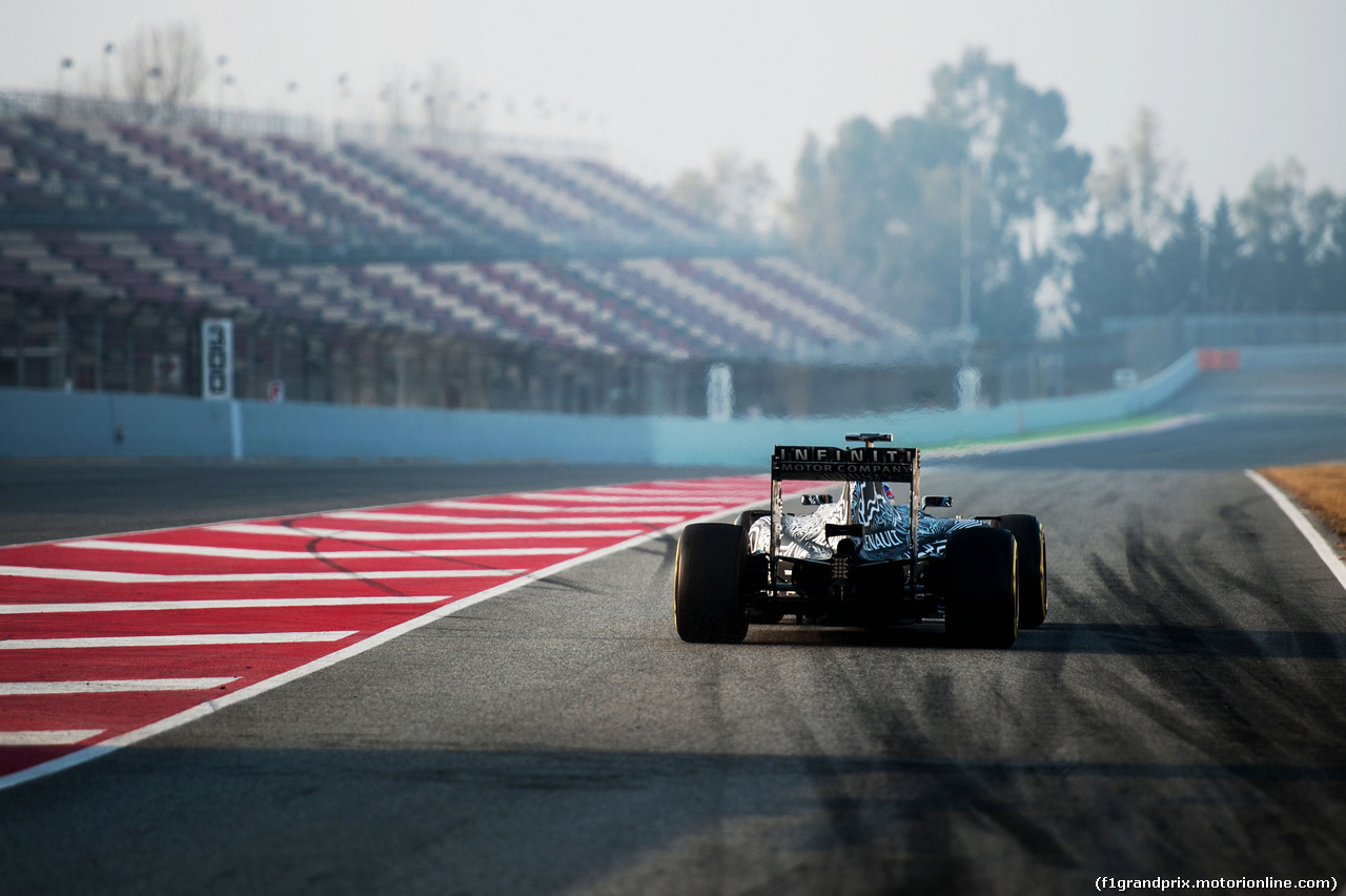 TEST F1 BARCELLONA 20 FEBBRAIO, Daniel Ricciardo (AUS) Red Bull Racing RB11.
20.02.2015.