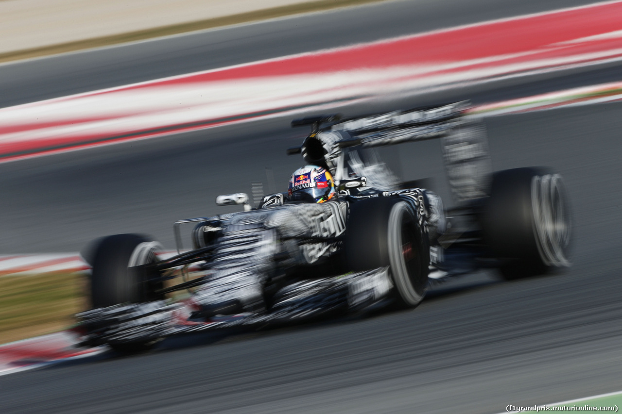 TEST F1 BARCELLONA 20 FEBBRAIO, Daniel Ricciardo (AUS) Red Bull Racing RB11.
20.02.2015.