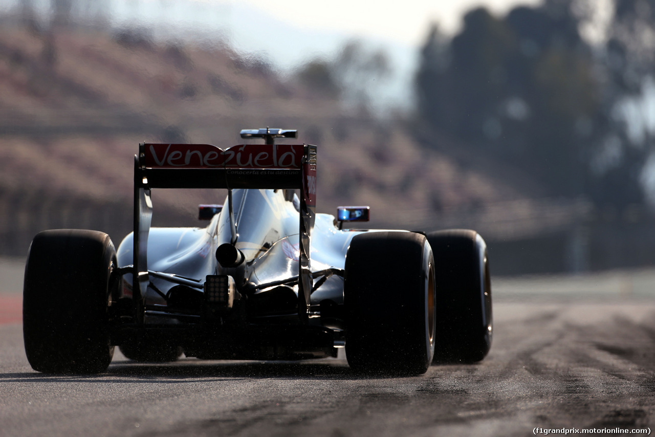 TEST F1 BARCELLONA 20 FEBBRAIO, Jolyon Palmer (GBR), Lotus F1 Team 
20.02.2015.