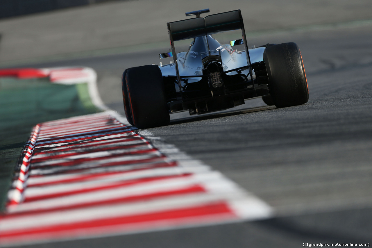 TEST F1 BARCELLONA 20 FEBBRAIO, Lewis Hamilton (GBR) Mercedes AMG F1 W06.
20.02.2015.