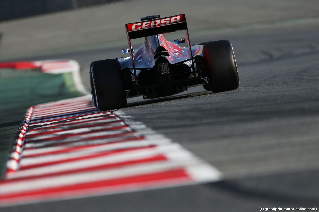 TEST F1 BARCELLONA 20 FEBBRAIO, Carlos Sainz Jr (ESP) Scuderia Toro Rosso STR10.
20.02.2015.