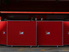 TEST F1 BARCELLONA 20 FEBBRAIO, Screens up at the Ferrari pit garage.
20.02.2015.