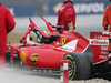 TEST F1 BARCELLONA 21 FEBBRAIO, Sebastian Vettel (GER) Ferrari SF15-T spins off the circuit.
21.02.2015.