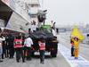 TEST F1 BARCELLONA 21 FEBBRAIO, The McLaren MP4-30 of Jenson Button (GBR) McLaren is recovered back to the pits on the back of a truck.
21.02.2015.