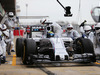 TEST F1 BARCELLONA 21 FEBBRAIO, Felipe Massa (BRA) Williams FW37 practices a pit stop.
21.02.2015.
