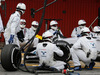 TEST F1 BARCELLONA 21 FEBBRAIO, Felipe Massa (BRA) Williams FW37 practices a pit stop.
21.02.2015.