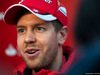 TEST F1 BARCELLONA 21 FEBBRAIO, Sebastian Vettel (GER) Ferrari with the media.
21.02.2015.