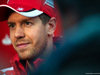 TEST F1 BARCELLONA 21 FEBBRAIO, Sebastian Vettel (GER) Ferrari with the media.
21.02.2015.