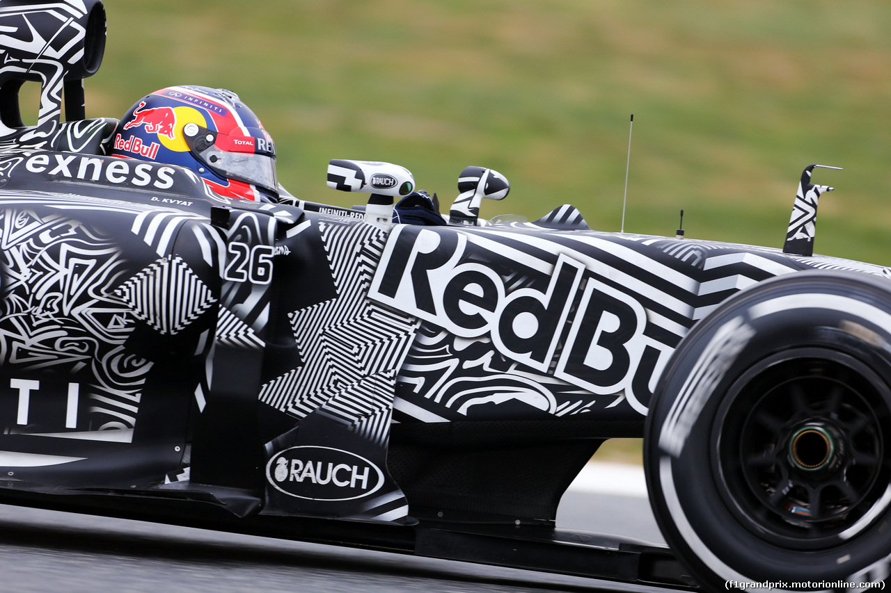 TEST F1 BARCELLONA 21 FEBBRAIO, Daniil Kvyat (RUS) Red Bull Racing RB11.
21.02.2015.
