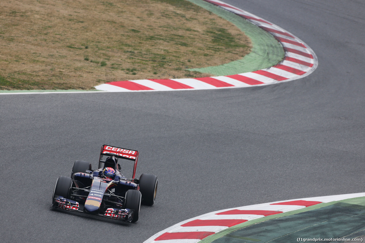 TEST F1 BARCELLONA 21 FEBBRAIO, Max Verstappen (NLD) Scuderia Toro Rosso STR10.
21.02.2015.