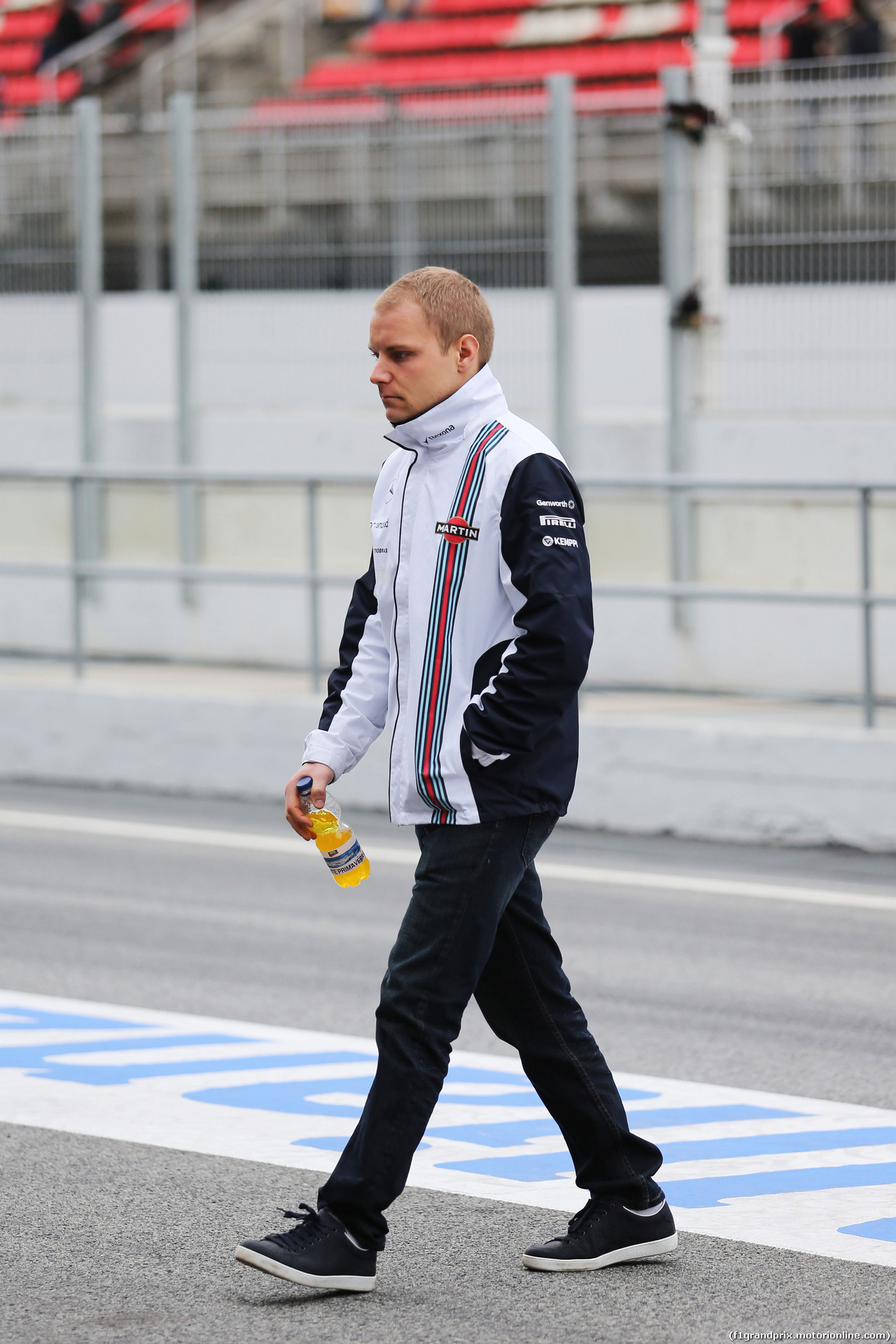 TEST F1 BARCELLONA 21 FEBBRAIO, Valtteri Bottas (FIN) Williams.
21.02.2015.