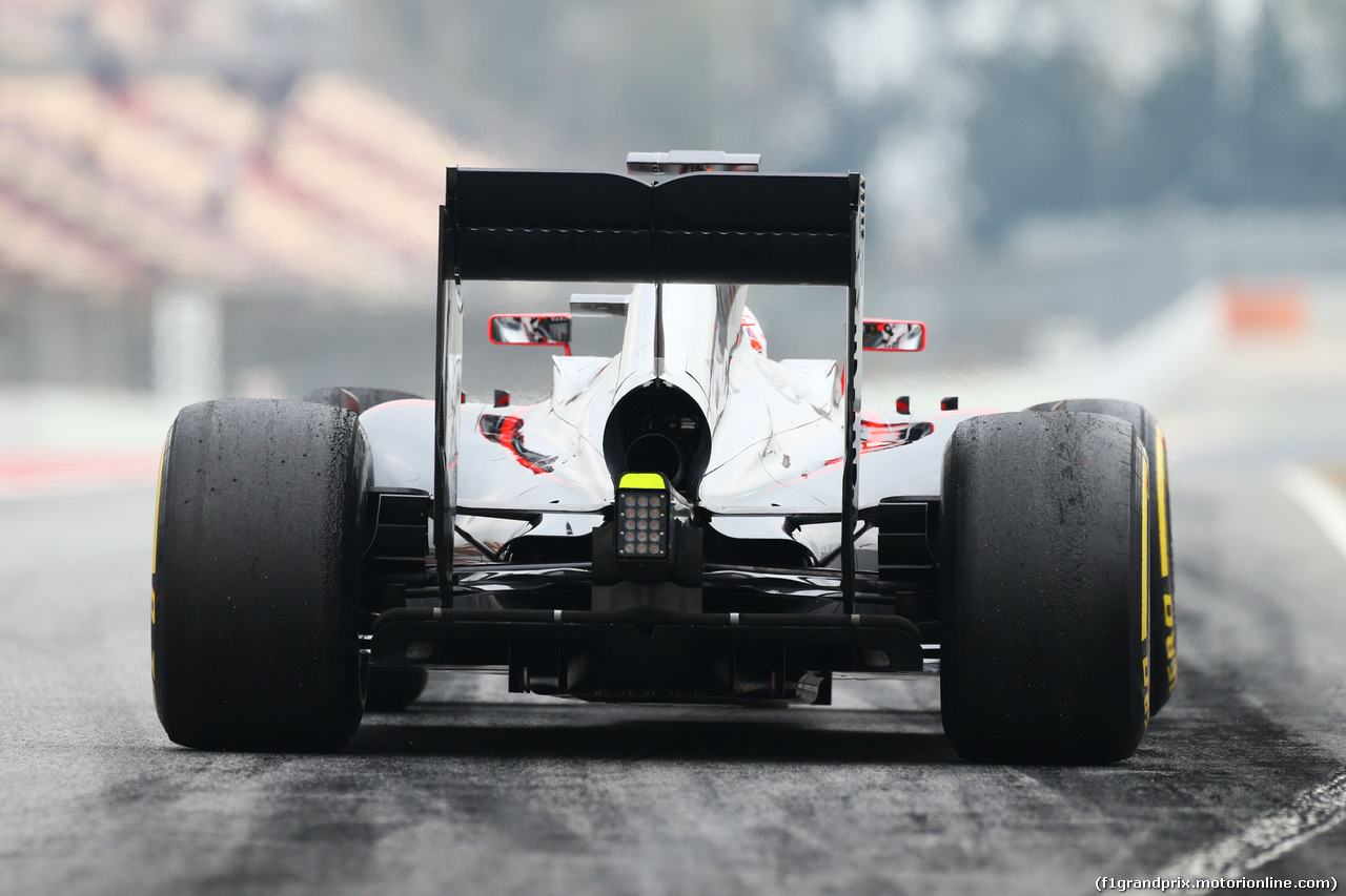 TEST F1 BARCELLONA 21 FEBBRAIO, Jenson Button (GBR) McLaren MP4-30.
21.02.2015.