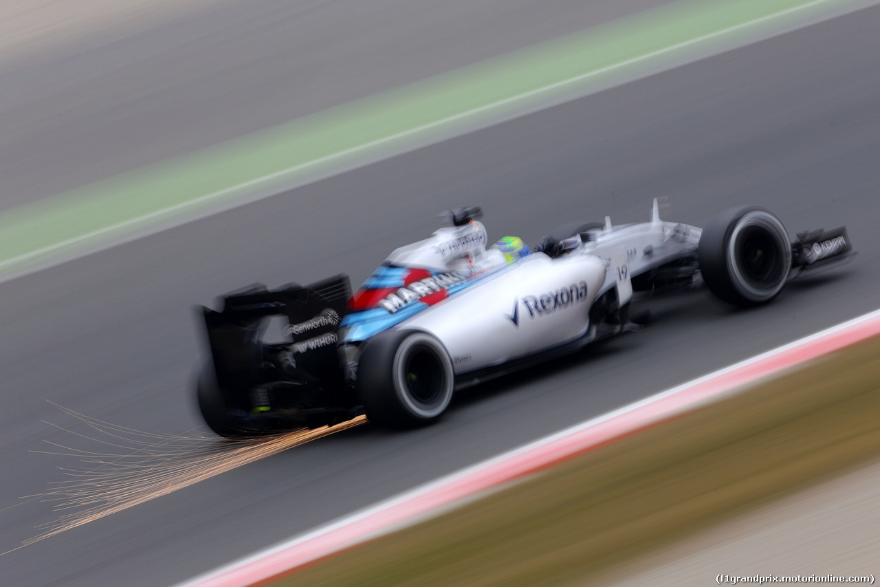 TEST F1 BARCELLONA 21 FEBBRAIO, Felipe Massa (BRA), Williams F1 Team 
21.02.2015.