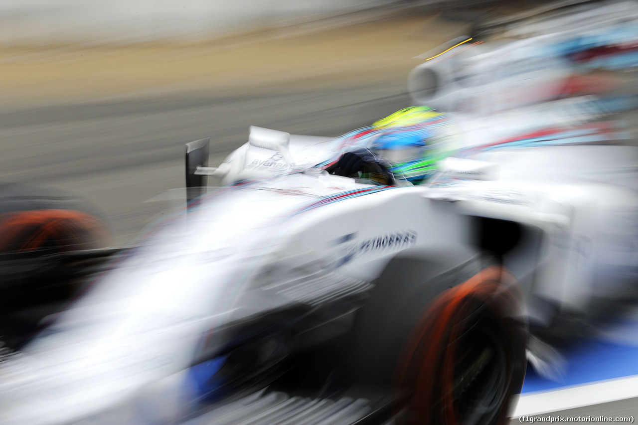TEST F1 BARCELLONA 21 FEBBRAIO, Felipe Massa (BRA) Williams FW37.
21.02.2015.