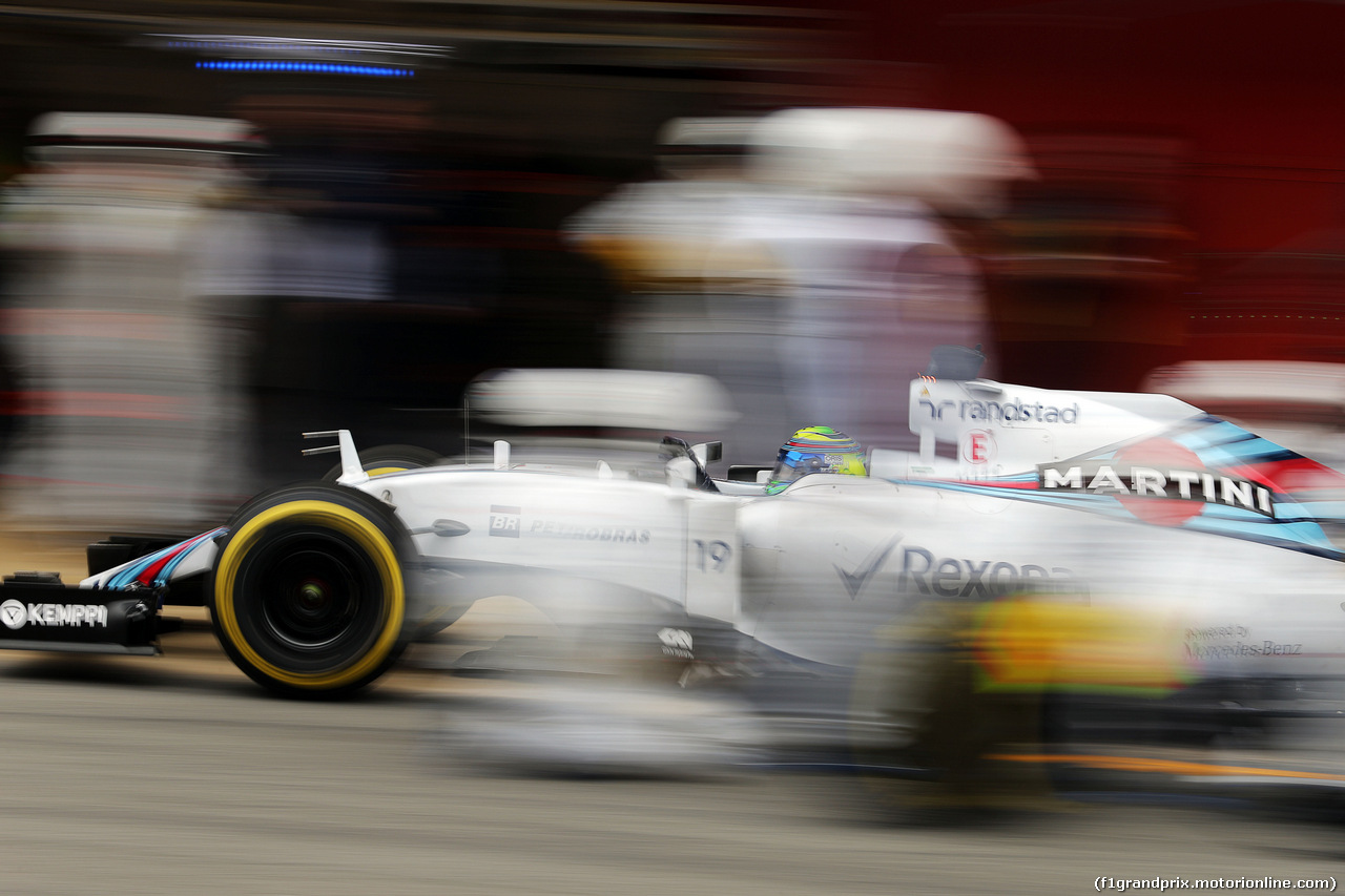 TEST F1 BARCELLONA 21 FEBBRAIO