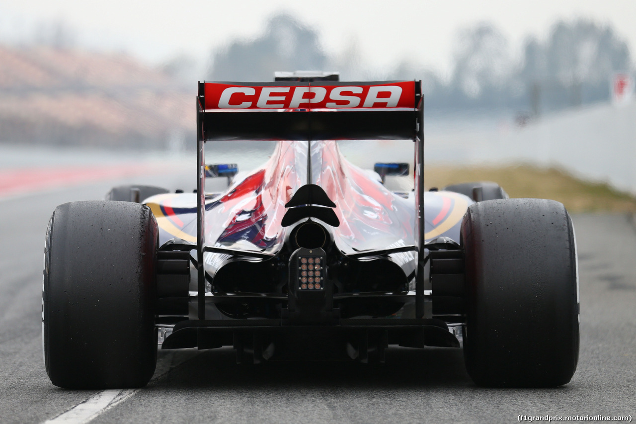 TEST F1 BARCELLONA 21 FEBBRAIO, Max Verstappen (NLD) Scuderia Toro Rosso STR10.
21.02.2015.