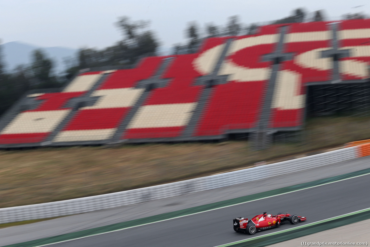 TEST F1 BARCELLONA 21 FEBBRAIO, Sebastian Vettel (GER), Ferrari 
21.02.2015.