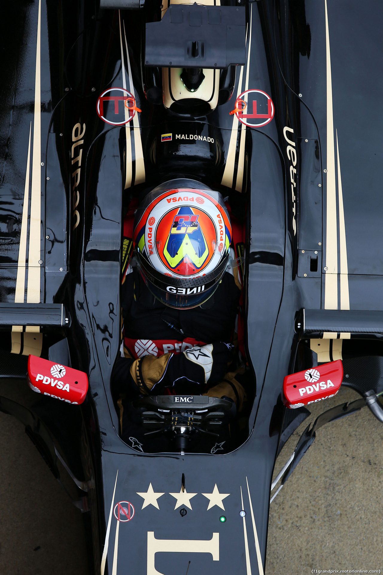 TEST F1 BARCELLONA 21 FEBBRAIO, Pastor Maldonado (VEN) Lotus F1 E23.
21.02.2015.