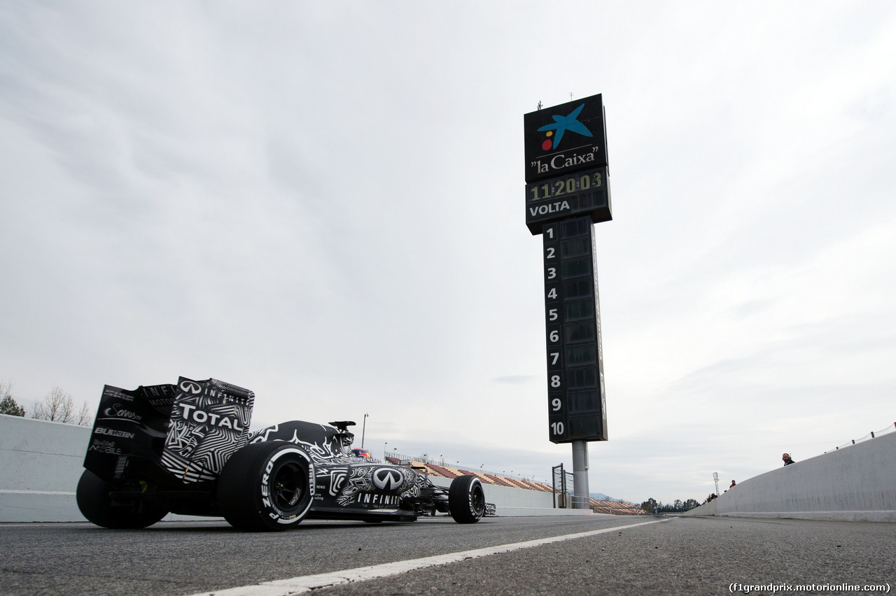 TEST F1 BARCELLONA 21 FEBBRAIO, Daniil Kvyat (RUS) Red Bull Racing RB11.
21.02.2015.