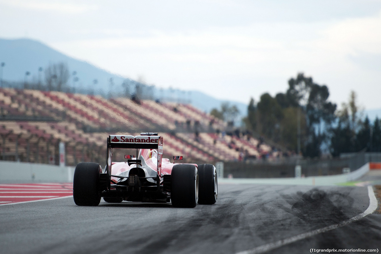 TEST F1 BARCELLONA 21 FEBBRAIO