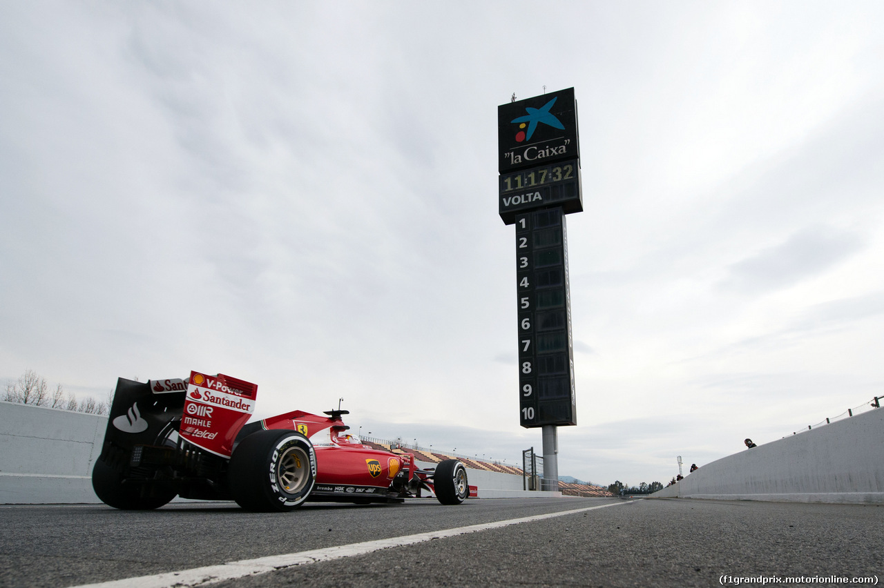TEST F1 BARCELLONA 21 FEBBRAIO