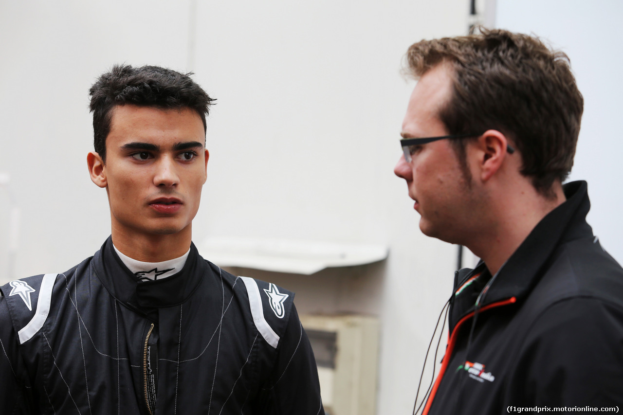 TEST F1 BARCELLONA 21 FEBBRAIO, Pascal Wehrlein (GER) Sahara Force India F1 VJM07 (Left).
21.02.2015.
