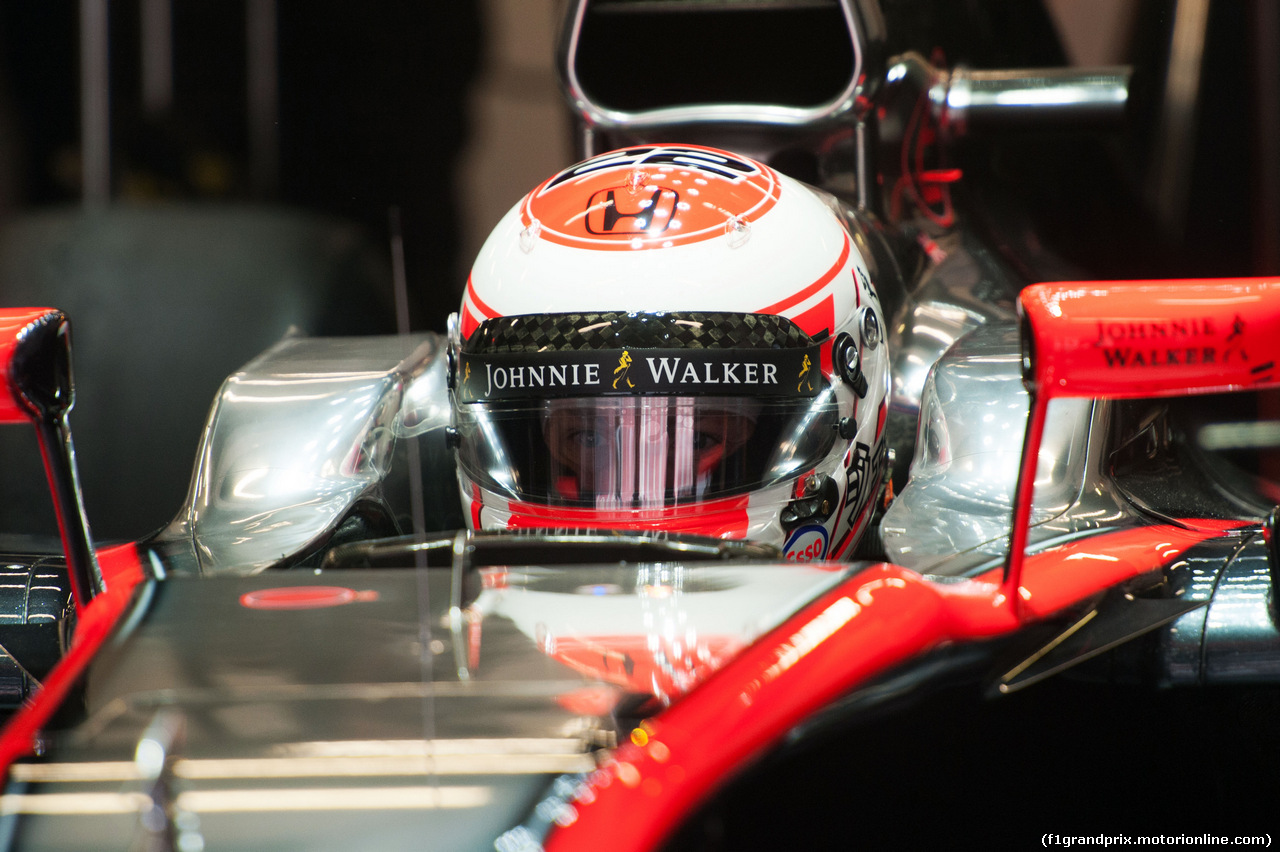 TEST F1 BARCELLONA 21 FEBBRAIO, Jenson Button (GBR) McLaren MP4-30.
21.02.2015.
