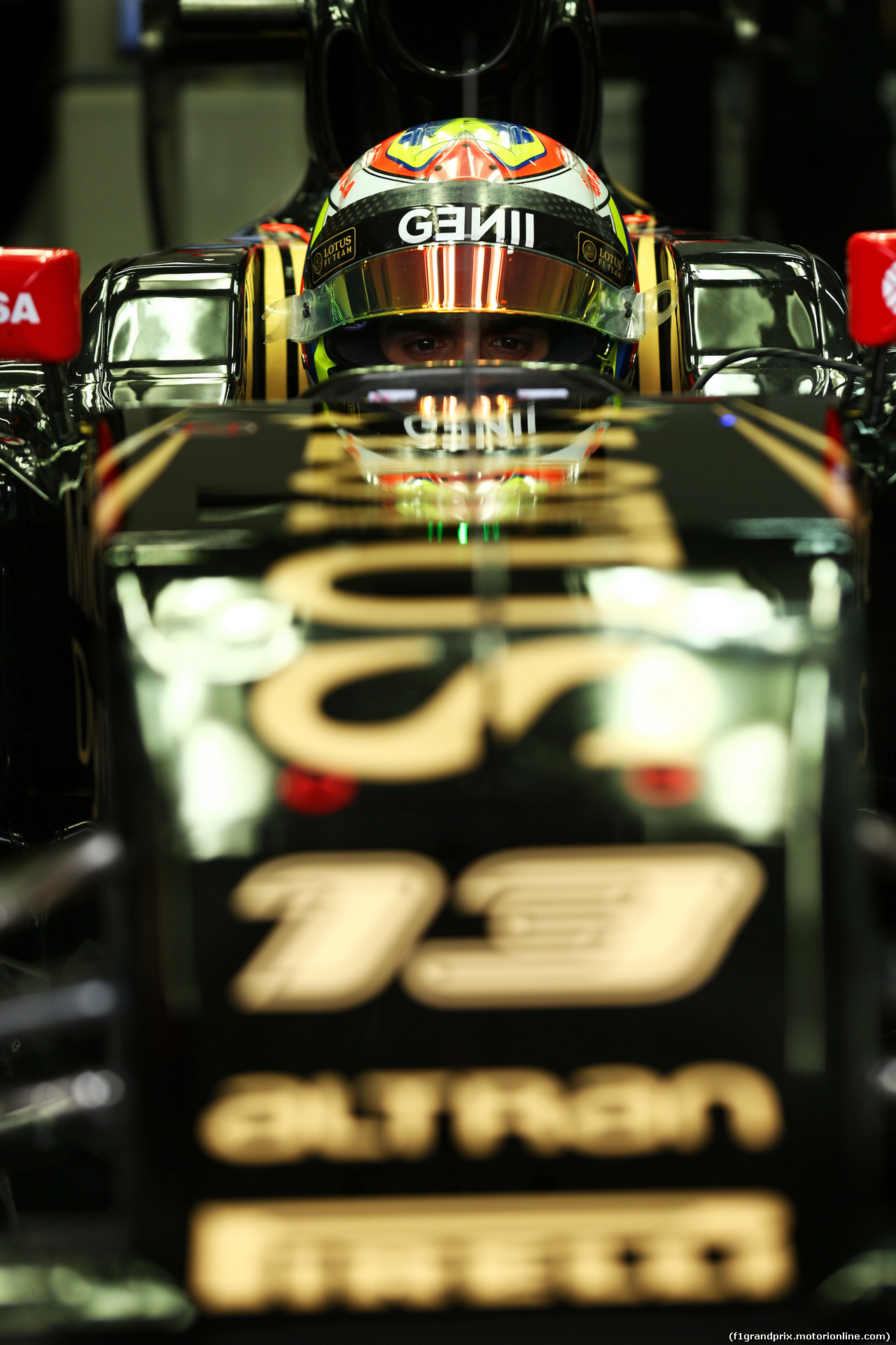TEST F1 BARCELLONA 21 FEBBRAIO, Pastor Maldonado (VEN) Lotus F1 E23.
21.02.2015.