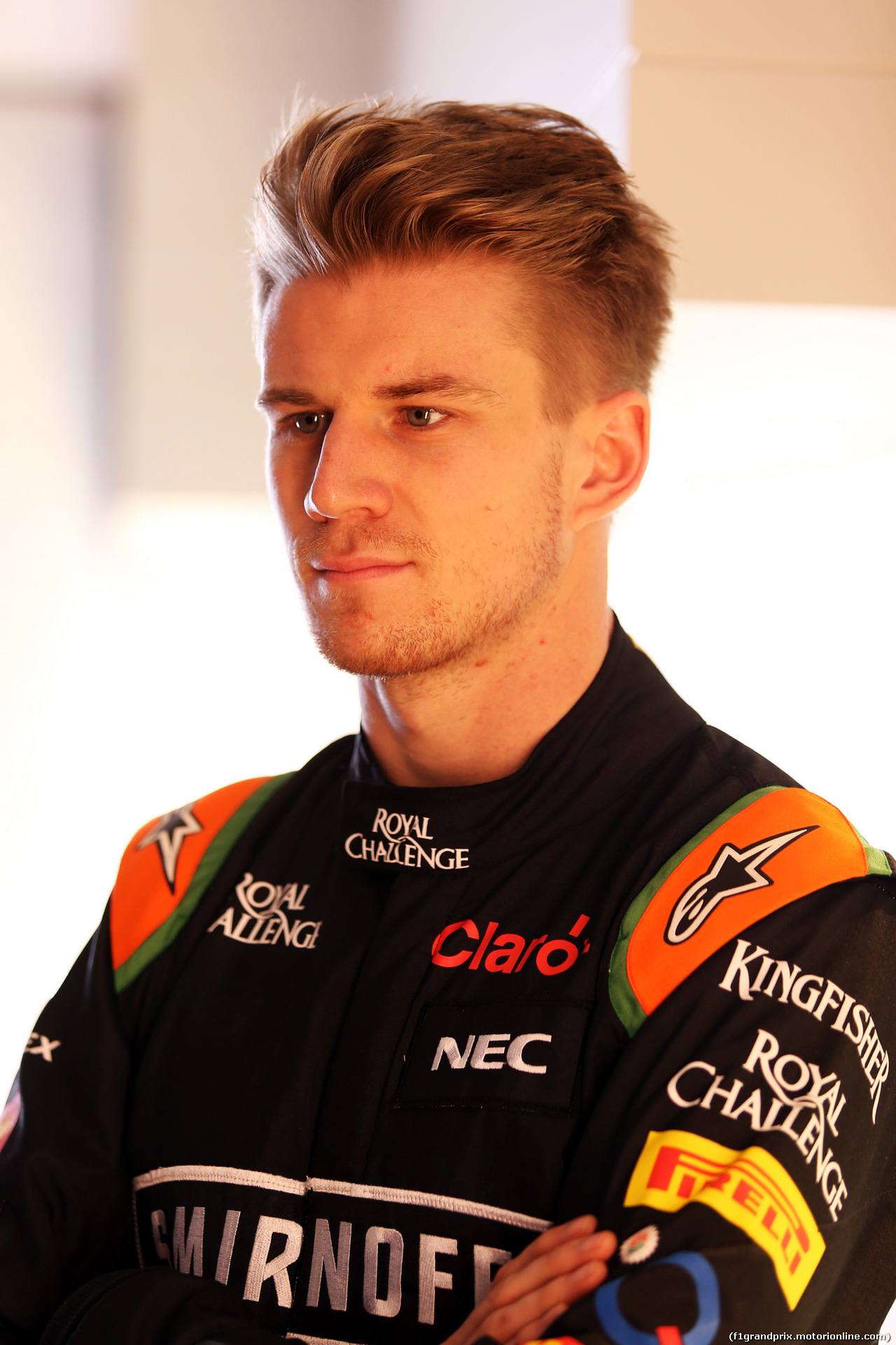 TEST F1 BARCELLONA 21 FEBBRAIO, Nico Hulkenberg (GER) Sahara Force India F1.
21.02.2015.
