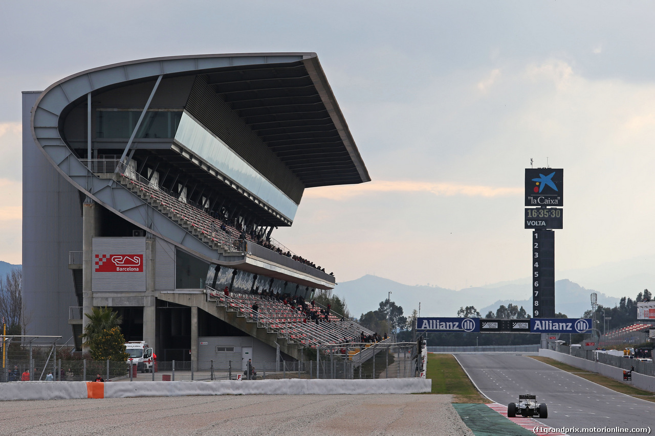 TEST F1 BARCELLONA 21 FEBBRAIO, Daniel Ricciardo (AUS) Red Bull Racing RB11.
21.02.2015.