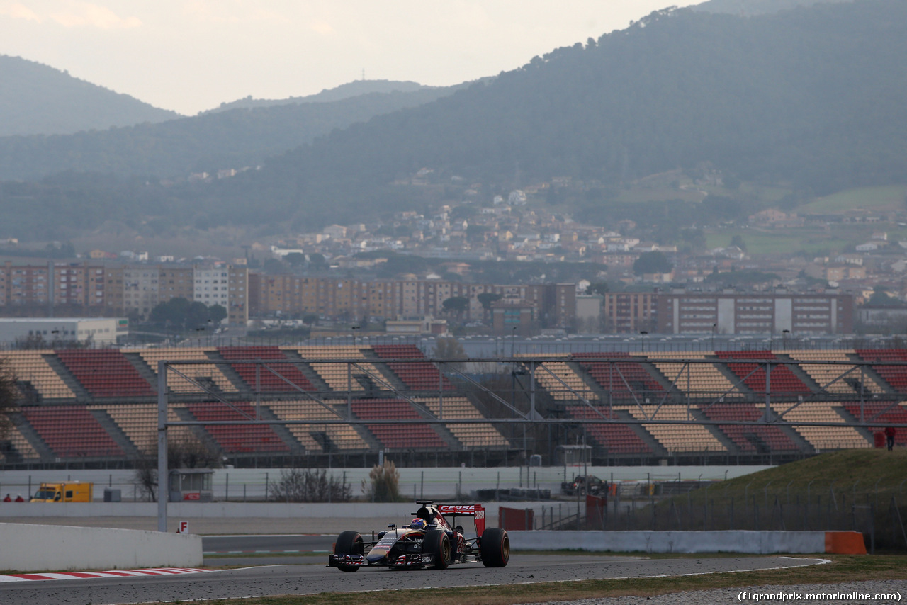 TEST F1 BARCELLONA 21 FEBBRAIO, Max Verstappen (NL), Scuderia Toro Rosso 
21.02.2015.