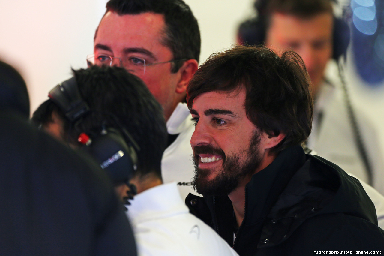 TEST F1 BARCELLONA 21 FEBBRAIO, Fernando Alonso (ESP) McLaren.
21.02.2015.