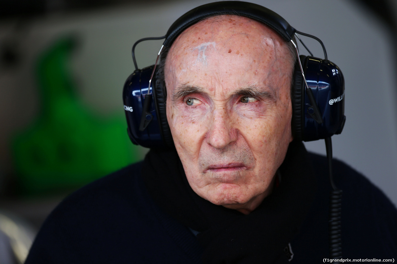 TEST F1 BARCELLONA 21 FEBBRAIO, Frank Williams (GBR) Williams Team Owner.
21.02.2015.
