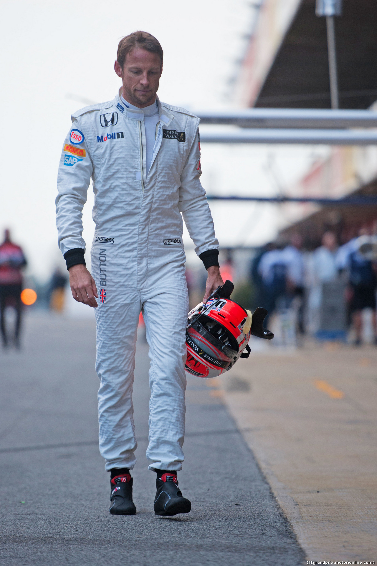 TEST F1 BARCELLONA 21 FEBBRAIO, Jenson Button (GBR) McLaren.
21.02.2015.