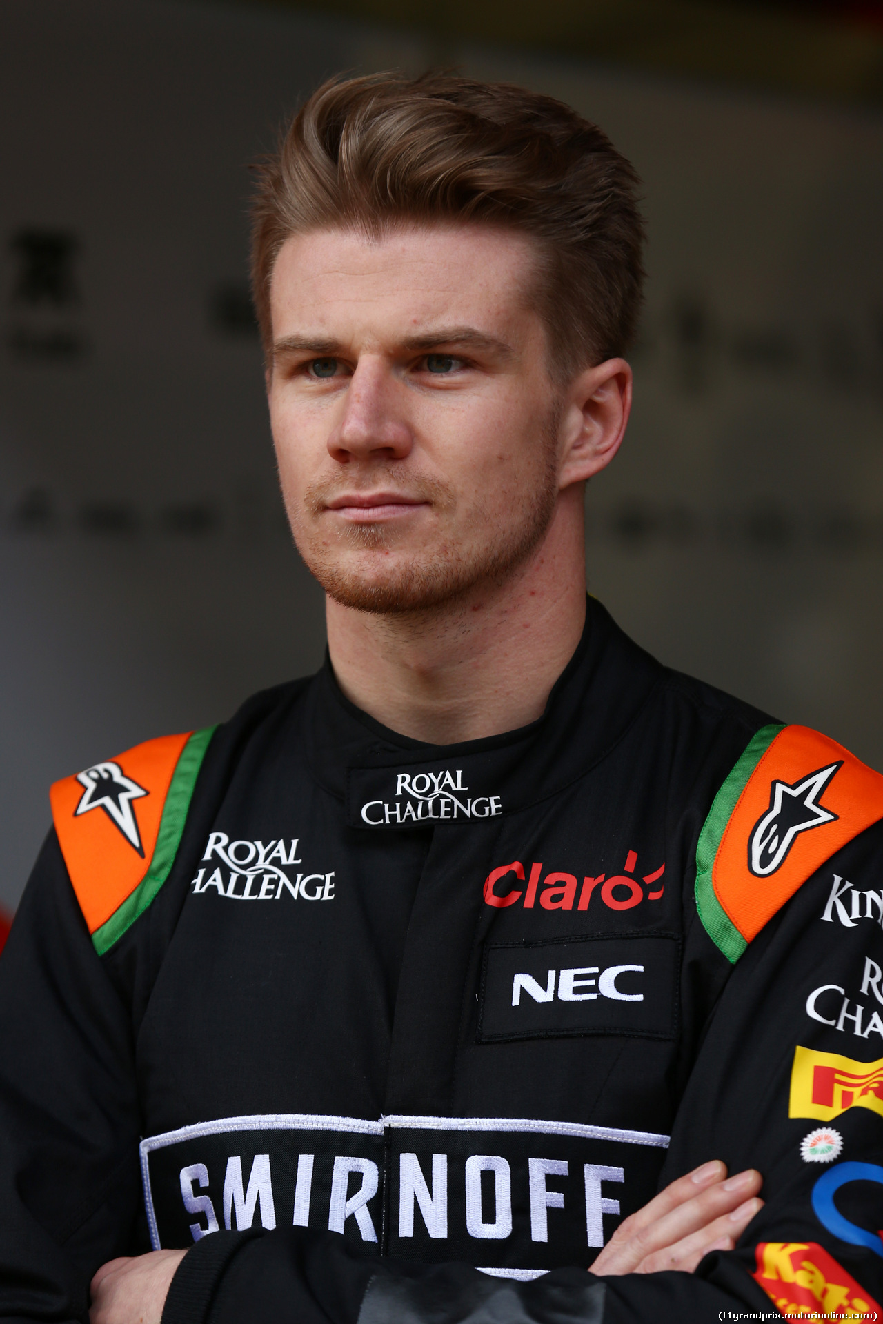 TEST F1 BARCELLONA 21 FEBBRAIO, Nico Hulkenberg (GER) Sahara Force India F1.
21.02.2015.