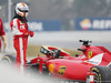TEST F1 BARCELLONA 21 FEBBRAIO, Sebastian Vettel (GER) Ferrari SF15-T spins off the circuit.
21.02.2015.