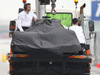 TEST F1 BARCELLONA 21 FEBBRAIO, The McLaren MP4-30 of Jenson Button (GBR) McLaren is recovered back to the pits on the back of a truck.
21.02.2015.