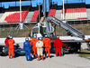 TEST F1 BARCELLONA 22 FEBBRAIO, The Mercedes AMG F1 W06 of Nico Rosberg (GER) Mercedes AMG F1 is recovered back to the pits on the back of a truck.
22.02.2015.