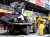 TEST F1 BARCELLONA 22 FEBBRAIO, The McLaren MP4-30 of Fernando Alonso (ESP) McLaren is recovered back to the pits on the back of a truck.
22.02.2015.