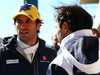 TEST F1 BARCELLONA 22 FEBBRAIO, (L to R): Felipe Nasr (BRA) Sauber F1 Team with Felipe Massa (BRA) Williams.
22.02.2015.