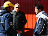 TEST F1 BARCELLONA 22 FEBBRAIO, (L to R): Felipe Nasr (BRA) Sauber F1 Team with Felipe Massa (BRA) Williams.
22.02.2015.