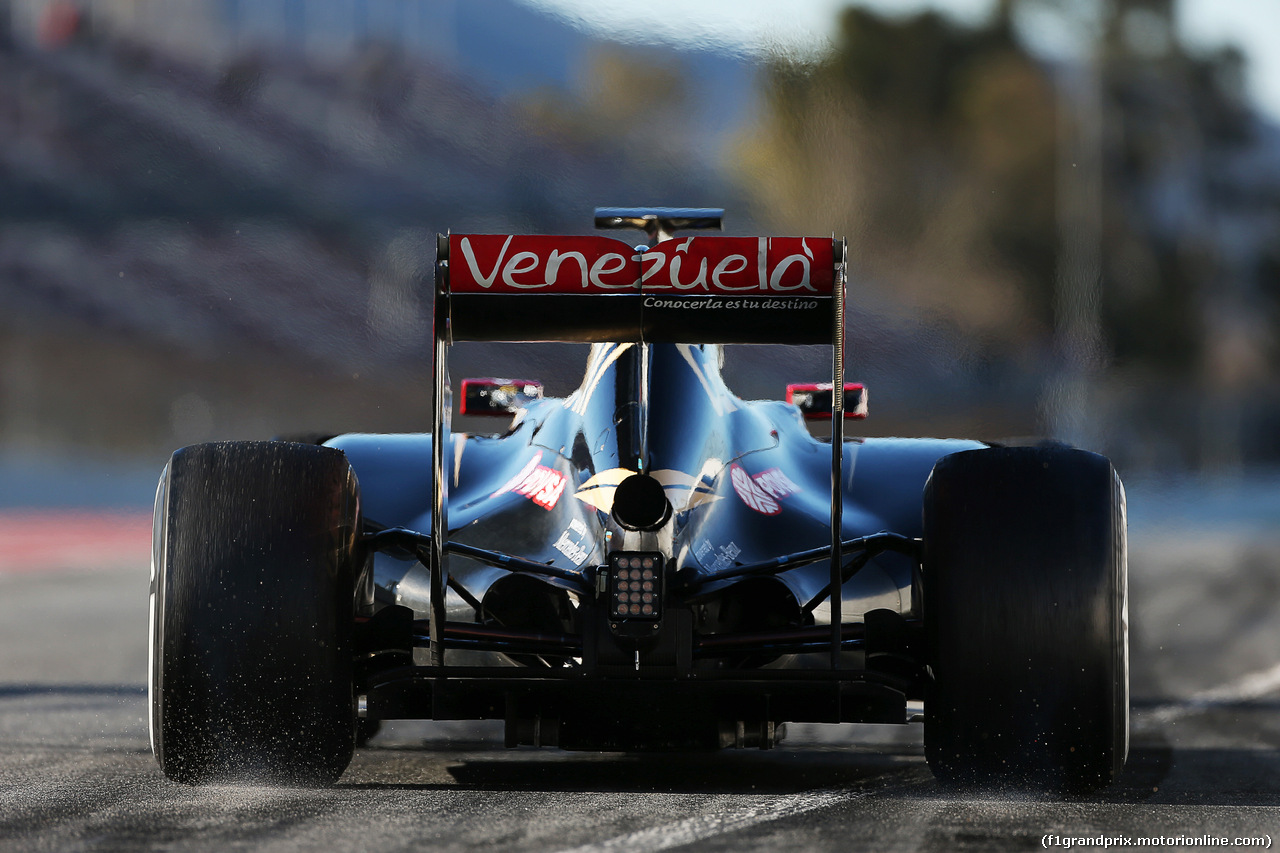 TEST F1 BARCELLONA 22 FEBBRAIO, Romain Grosjean (FRA) Lotus F1 E23.
22.02.2015.