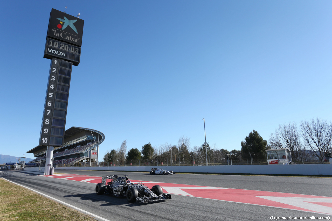 TEST F1 BARCELLONA 22 FEBBRAIO, Daniil Kvyat (RUS) Red Bull Racing RB11.
22.02.2015.