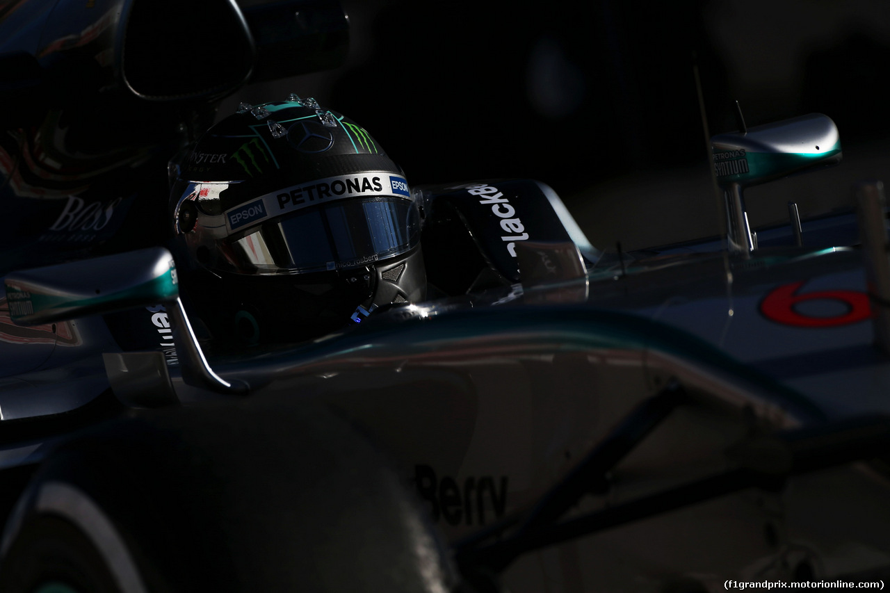 TEST F1 BARCELLONA 22 FEBBRAIO, Nico Rosberg (GER) Mercedes AMG F1 W06.
22.02.2015.