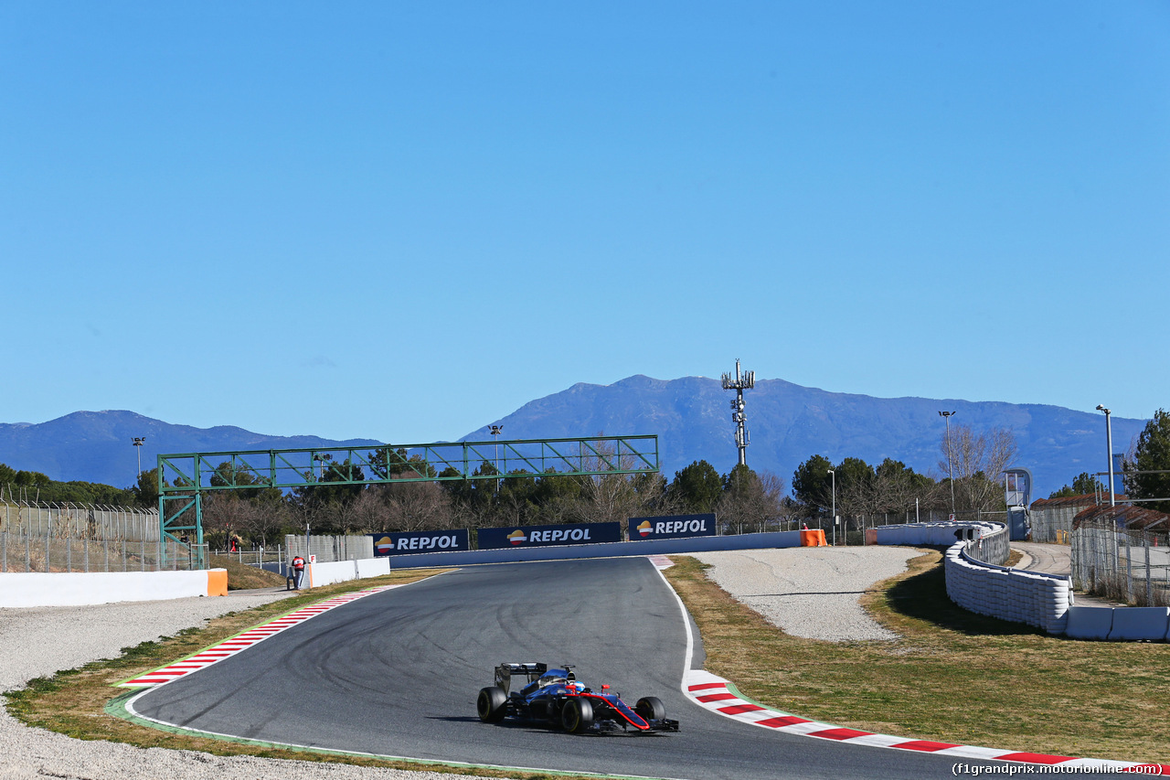TEST F1 BARCELLONA 22 FEBBRAIO, Fernando Alonso (ESP) McLaren MP4-30.
22.02.2015.