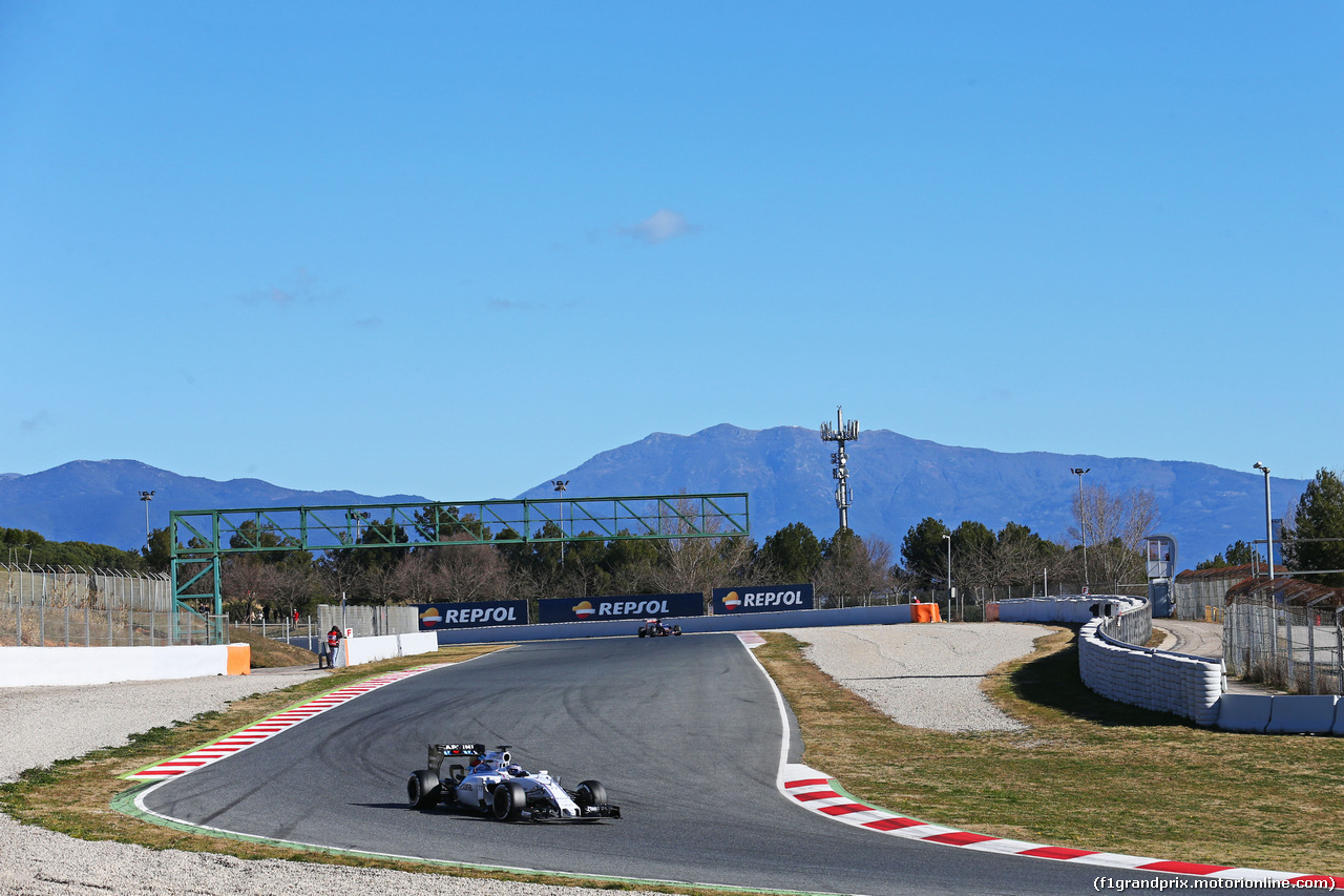 TEST F1 BARCELLONA 22 FEBBRAIO