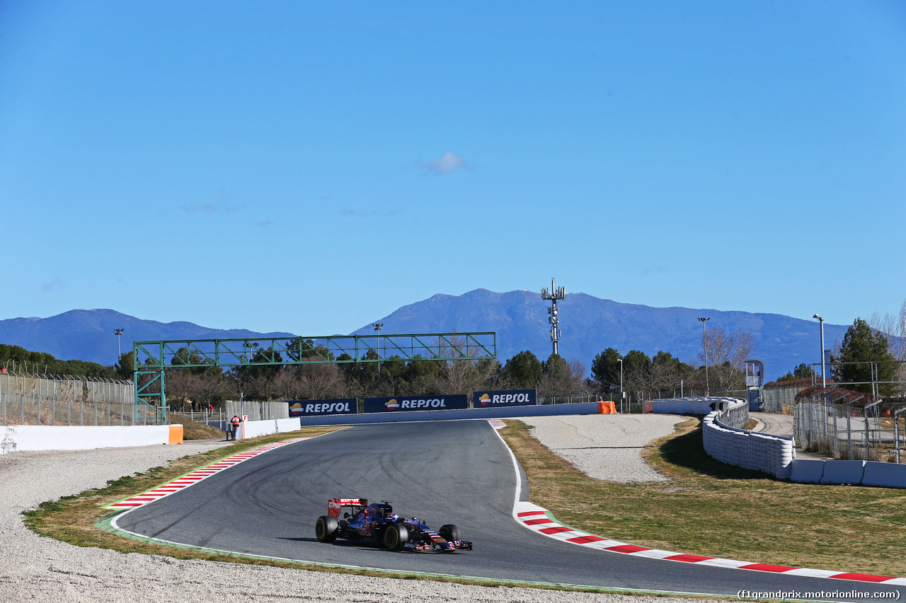 TEST F1 BARCELLONA 22 FEBBRAIO, Carlos Sainz Jr (ESP) Scuderia Toro Rosso STR10.
22.02.2015.